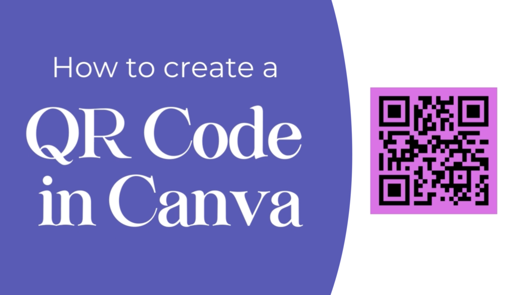 How to create a QR code in Canva